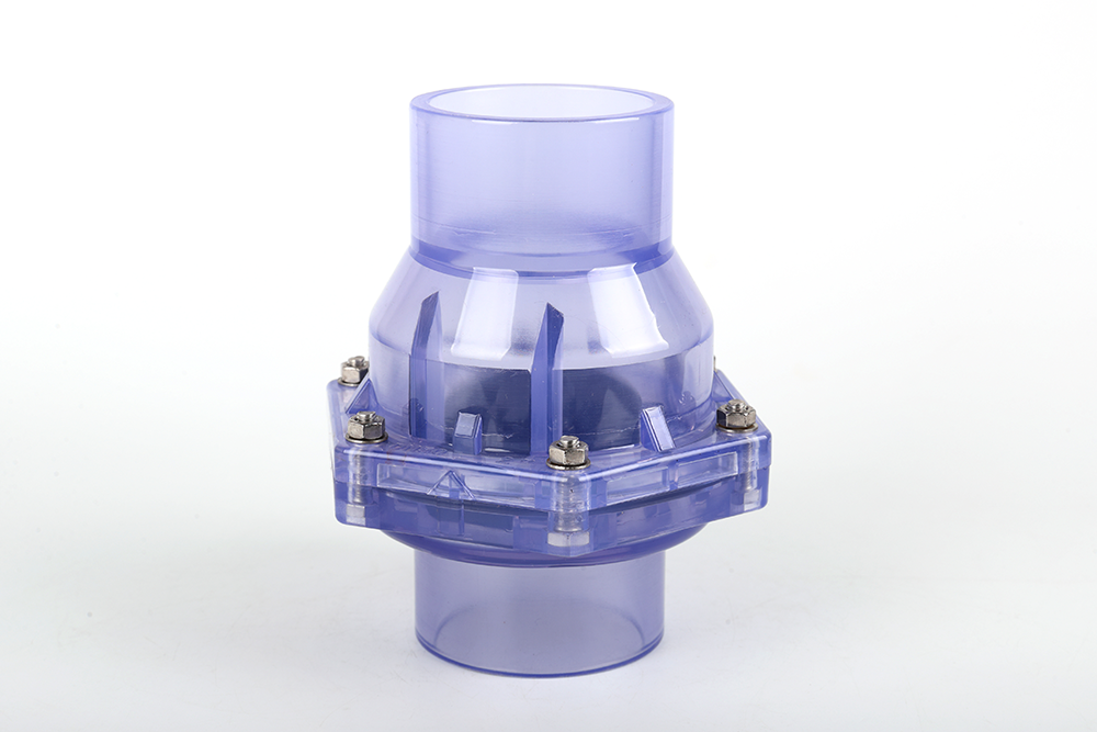 万全透明翻板式止回阀